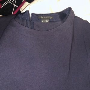 Theory Blue work dress